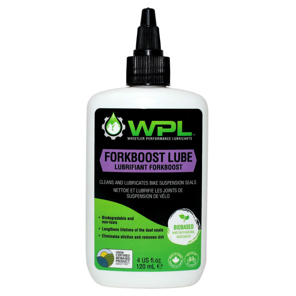 WPL forkboost suspension lubricant 120mL Outspoken Cycles