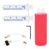 Basic Bleed Kit for SRAM Mineral Oil Brakes (Maven, Motive, DB8) - 1x threaded adapters + 1x bleeding edge + mineral oil