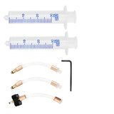 Basic Bleed Kit for SRAM Mineral Oil Brakes (Maven, Motive, DB8) - 2x threaded adapters + 1x bleeding edge
