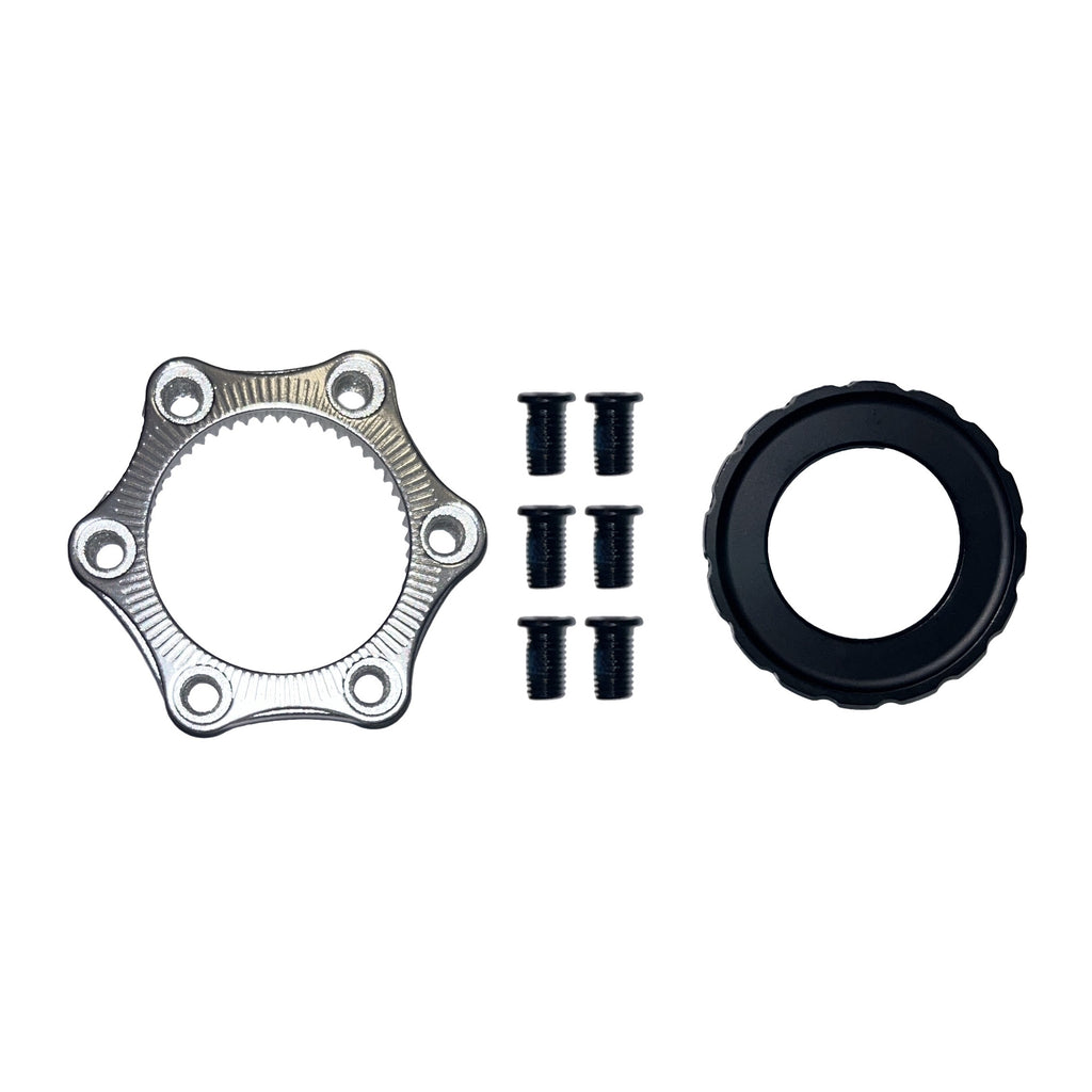 Centerlock to 6 bolt brake rotor adapter – Outspoken Cycles