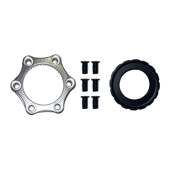 Centerlock to 6 bolt brake rotor adapter - Bottom bracket Tool