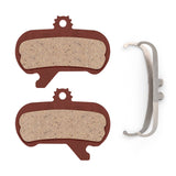 FR225R Resin Pads can be used as a direct replacement for SRAM EXTRA LARGE pads: Sram Maven pads and other pads with the same shape.