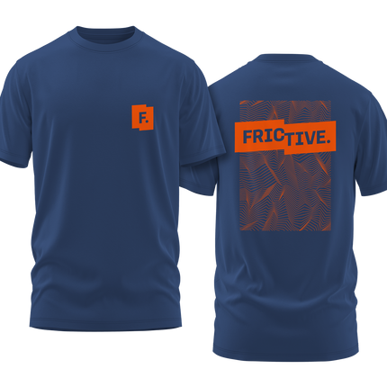Frictive Logo Tee - Cobalt Blue