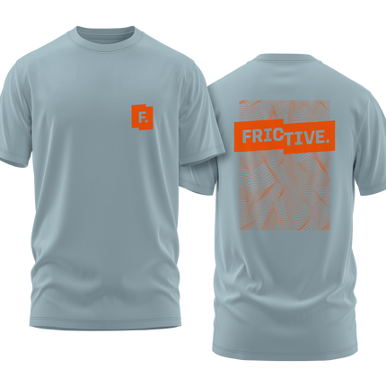 Frictive Logo Tee - Pale Blue