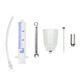 Basic Bleed kit for shimano hydraulic disc brakes - Plastic Funnel with road adapter and 7mm spanner
