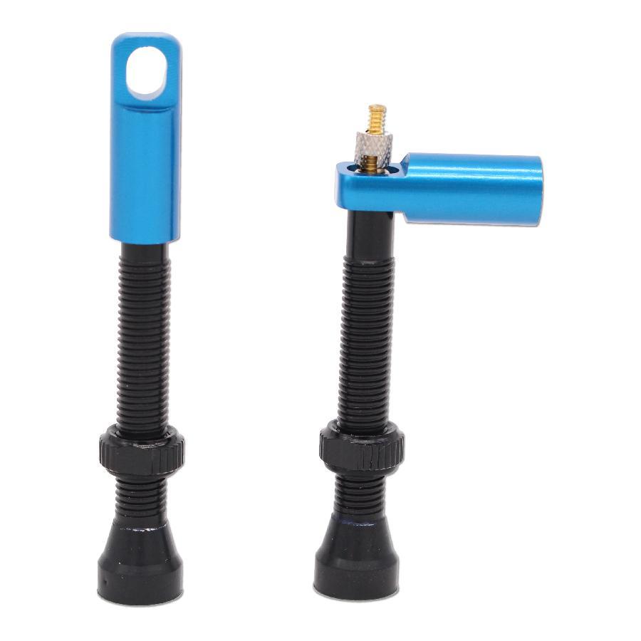 Blue presta valve caps clearance
