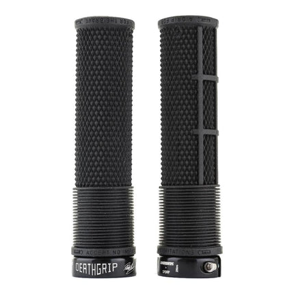 DMR DeathGrip Flangeless Lock-On Grips Thin (29.8mm)/Black