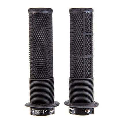 DMR DeathGrip Flanged Lock-On Grips Thin (29.8mm)/Black