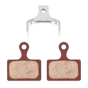 FR120R Resin Pads can be used as a direct replacement for Shimano K03S, K05S, K03Ti,  K05Ti, K04S, K04Ti, L03A, L05A, L04C pads and other pads with the same shape.